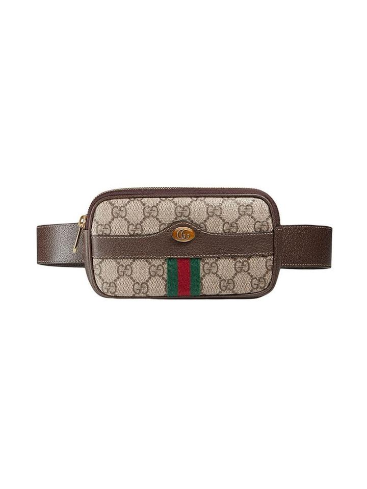 Gucci Ophidia Gg Supreme Belted Iphone Case - Neutrals