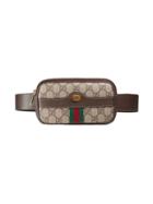 Gucci Ophidia Gg Supreme Belted Iphone Case - Neutrals