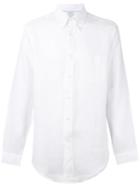 Brooks Brothers - Milano Shirt - Men - Linen/flax - M, White, Linen/flax