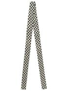 Reinaldo Lourenço Polka Dot Silk Scarf, Women's, Black, Silk