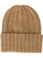 The Elder Statesman Knit Cap - Brown