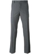 Maison Margiela - Poplin Plaid Trousers - Men - Cotton/viscose/virgin Wool - 54, Grey, Cotton/viscose/virgin Wool