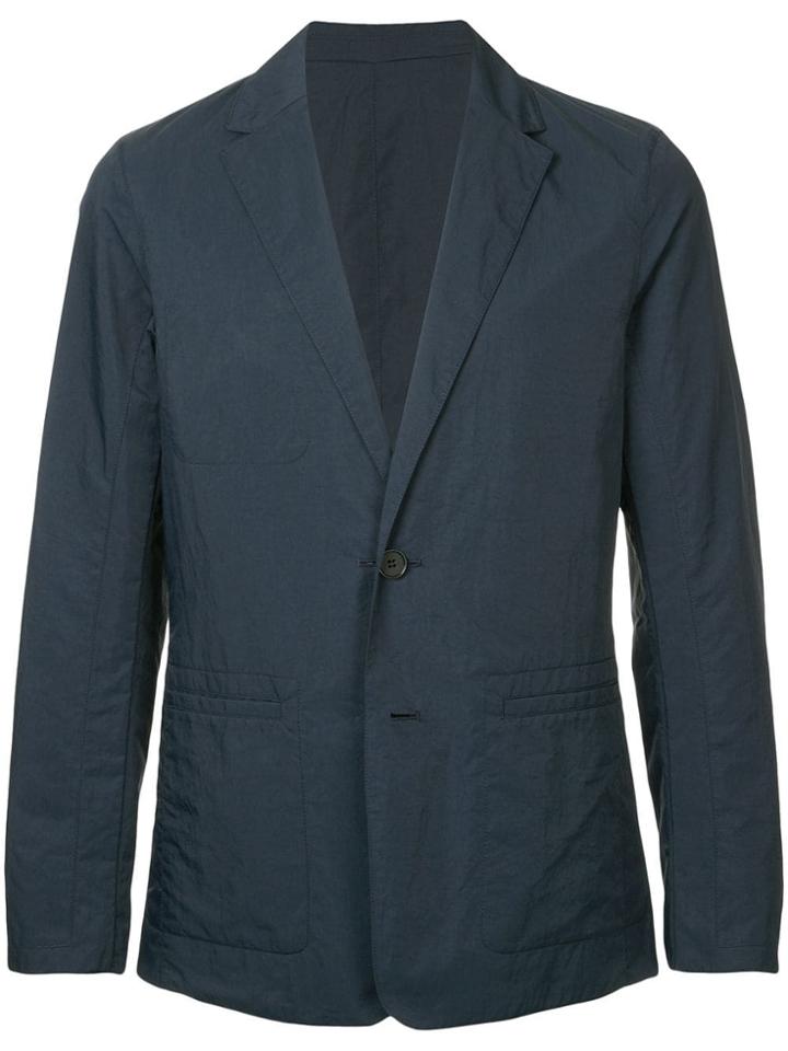 Ck Calvin Klein Patch Pocket Reversible Jacket - Blue