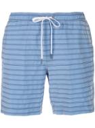 Onia Striped Swim Shorts - Blue