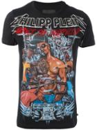 Philipp Plein Printed T-shirt, Men's, Size: Medium, Black, Cotton