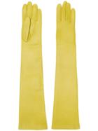 Nº21 Arm Length Gloves - Yellow