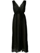 Forte Forte Lace Wrap Dress - Black