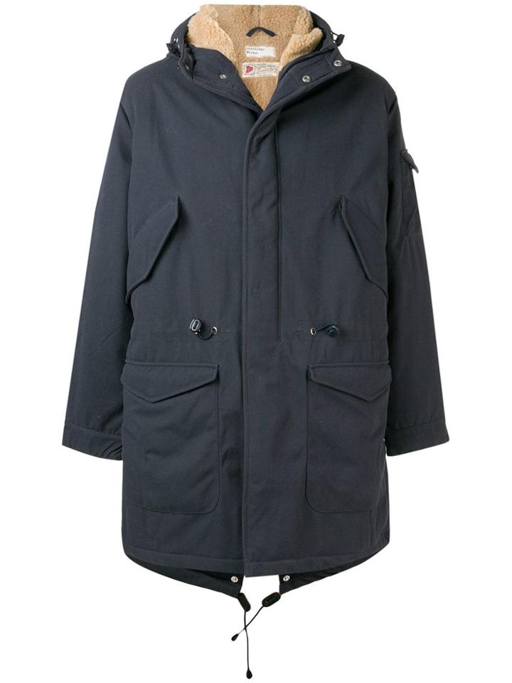 Universal Works British Military Lined Parka - Blue