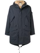 Universal Works British Military Lined Parka - Blue