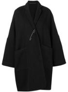 Daniela Gregis Single Breasted Safteypin Coat - Blue