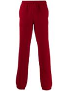 Lacoste Striped Trim Polo Shirt - Red
