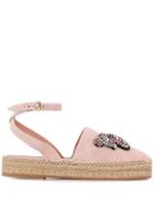 Twin-set Embellished Espadrilles - Pink