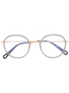 Chloé Eyewear Round Glasses - Grey