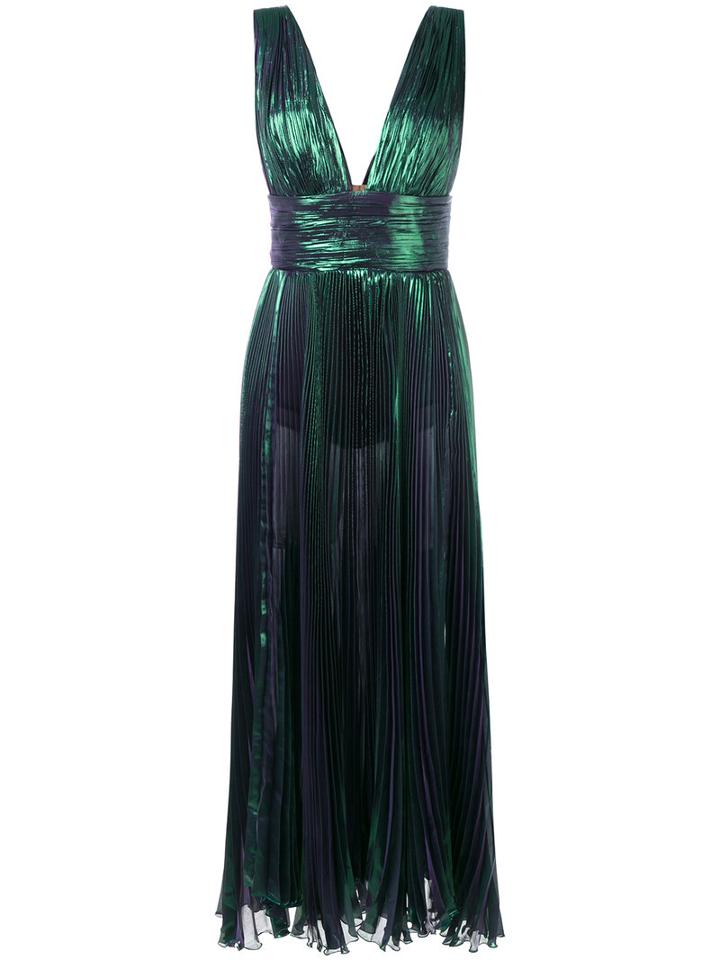 Maria Lucia Hohan - Merida Dress - Women - Silk/polyester/nylon/spandex/elastane - 38, Green, Silk/polyester/nylon/spandex/elastane