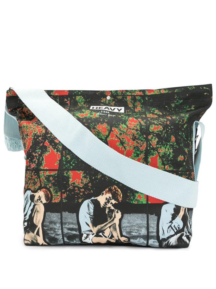Jw Anderson X Gilbert And George Shoulder Bag - Black
