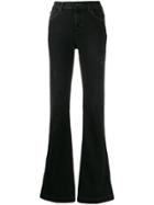 Jacob Cohen High Rise Frida Flared Jeans - Grey