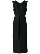 Christian Wijnants Sleeveless Pleated Dress, Women's, Size: 38, Black, Polyester