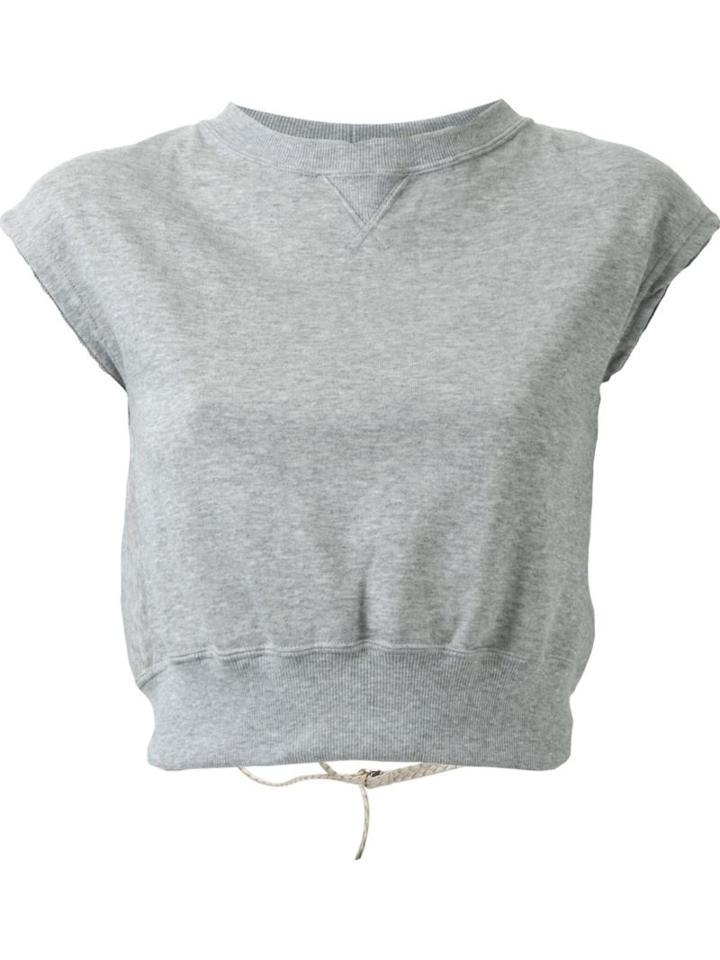 Mihara Yasuhiro Open Back Sweatshirt