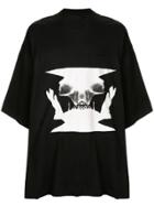 Nil0s Oversized Printed T-shirt - Black