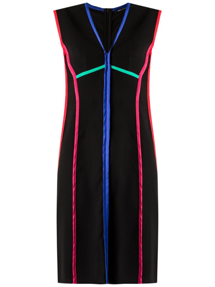 Reinaldo Lourenço Panelled Dress - Black