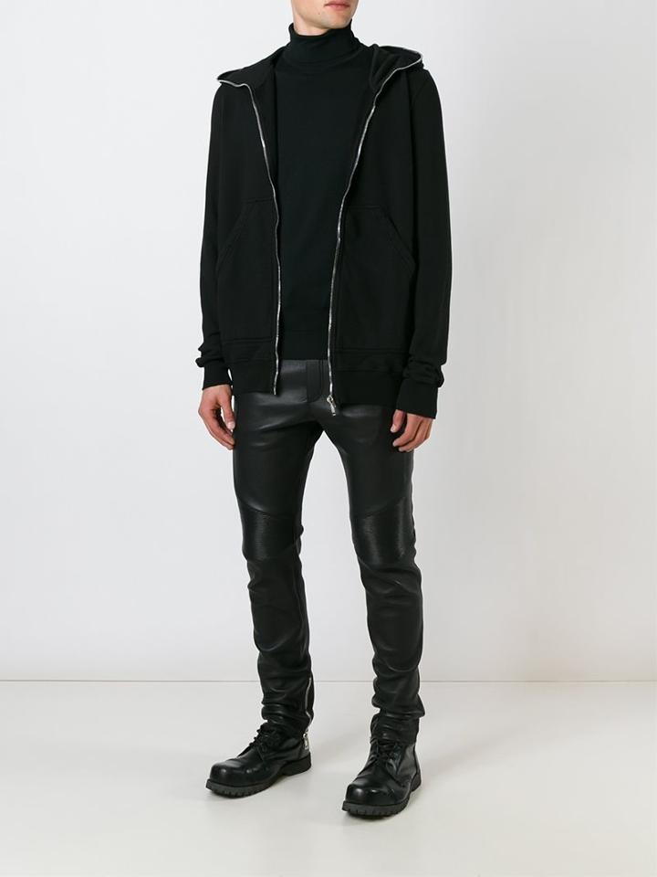 Rick Owens Drkshdw 'gimp' Hoodie, Men's, Size: Large, Black, Cotton