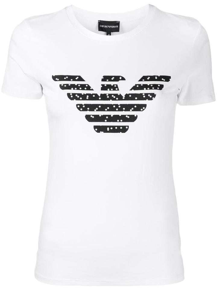 Emporio Armani Emporio Armani - Woman - T Shirt Giraffa - White