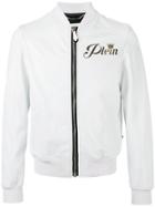 Philipp Plein Wild Tiger Bomber Jacket - White