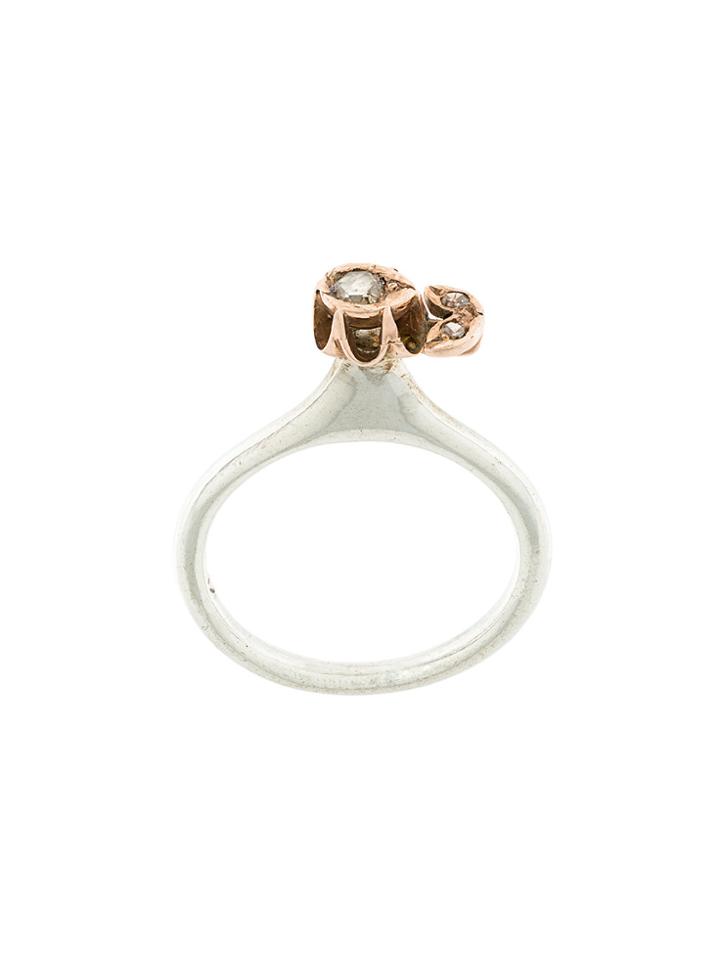 Rosa Maria Ipek Ring - Metallic