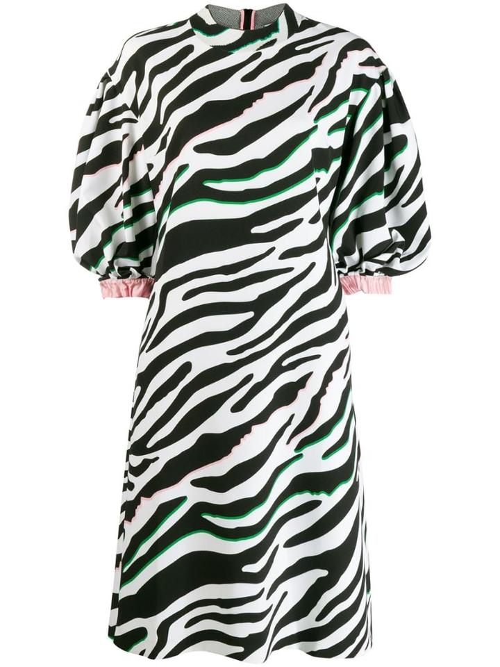 Vivetta Animal Print Dress - White