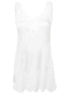 Ermanno Scervino Lace Slip Dress - White