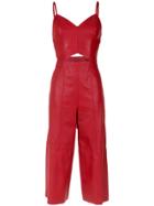 Nk Culotte Jumpsuit - Red