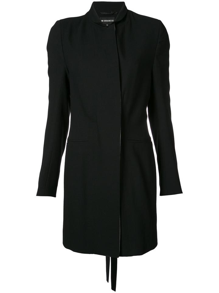 Ann Demeulemeester - Lightweight Coat - Women - Cotton/wool - 40, Black, Cotton/wool