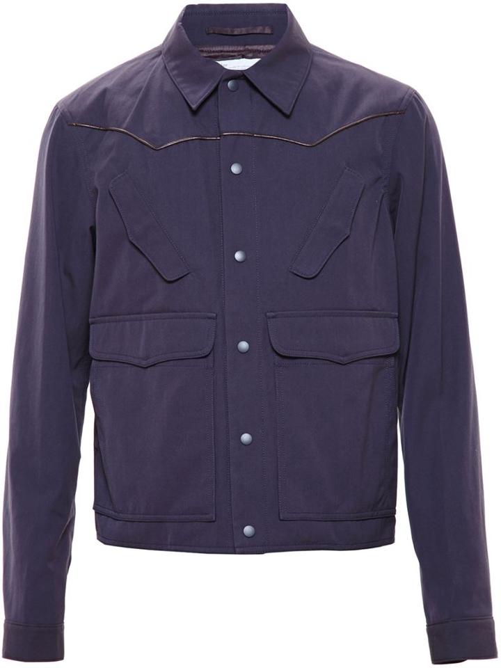 Kolor Leather Trim Jacket