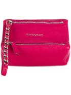 Givenchy Pandora Clutch Bag - Pink & Purple