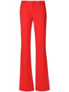 Givenchy Bootcut Long Length Trousers - Red