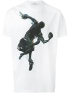 Givenchy Basketball Print T-shirt, Men's, Size: Xxs, White, Cotton