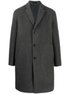 Ps Paul Smith Single-breasted Coat - Grey