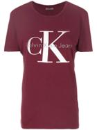 Ck Jeans Logo Print T-shirt - Red