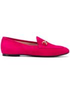 Pretty Ballerinas Classic Buckled Loafers - Pink & Purple