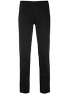 P.a.r.o.s.h. Slim Fit Straight Trousers - Black