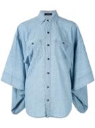 R13 Kimono Shirt - Blue