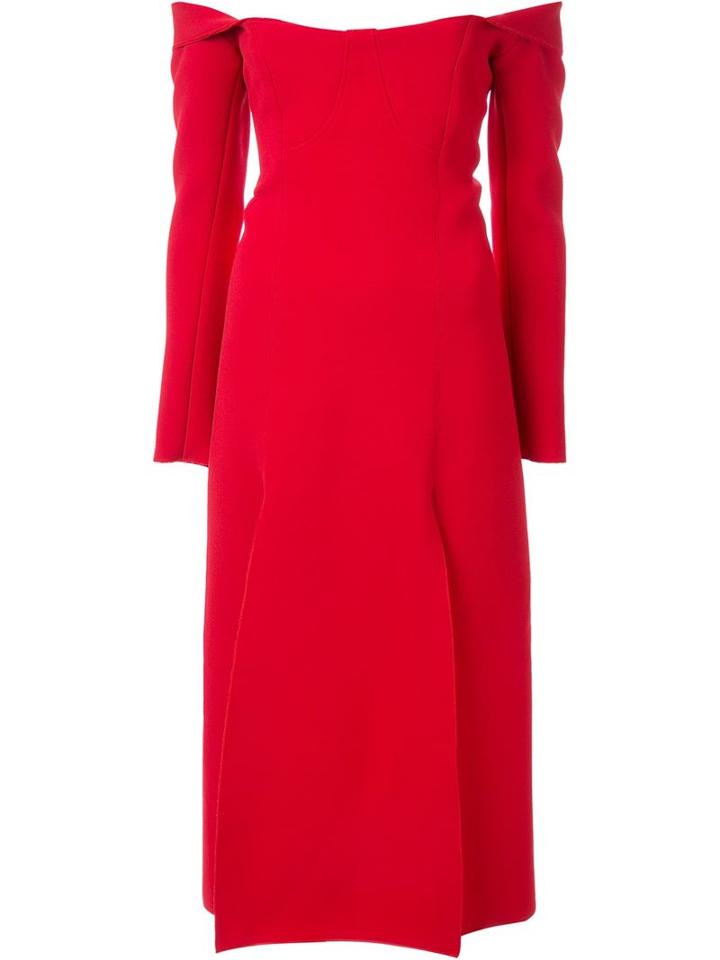 Christopher Esber 'owl' Off-the-shoulder Dress