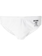 Moschino Swim Logo Print Swim Trunks