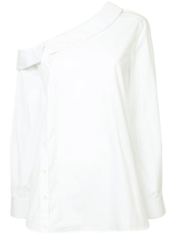 Monographie Asymmetric Shirt - White