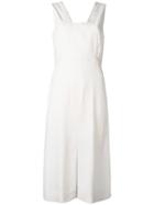 Isabel Marant - Pinafore Dress - Women - Silk - 40, Nude/neutrals, Silk