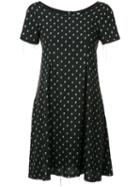 R13 Skull Print Dress, Women's, Size: Medium, Black, Silk