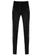 Reinaldo Lourenço - Leather Skinny Trousers - Women - Goat Skin - 44, Black, Goat Skin