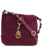 Lanvin Medium 'marguerite' Hobo Bag, Women's, Pink/purple