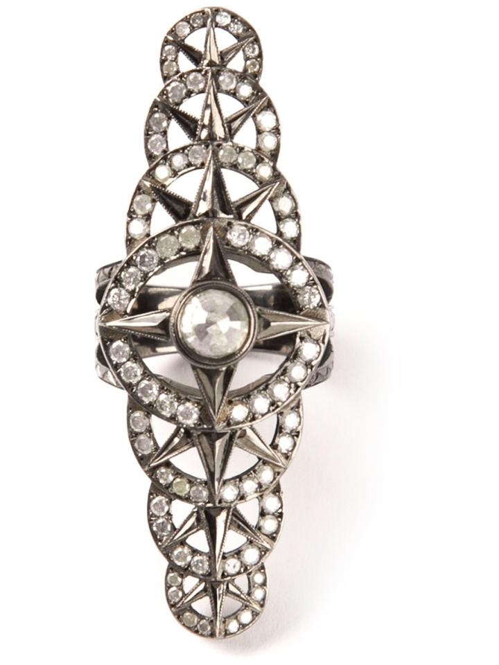 Loree Rodkin Bondage Ring - Metallic
