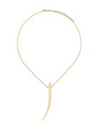 Shaun Leane 18kt Yellow Gold 'sabre' Pendant Necklace - Metallic